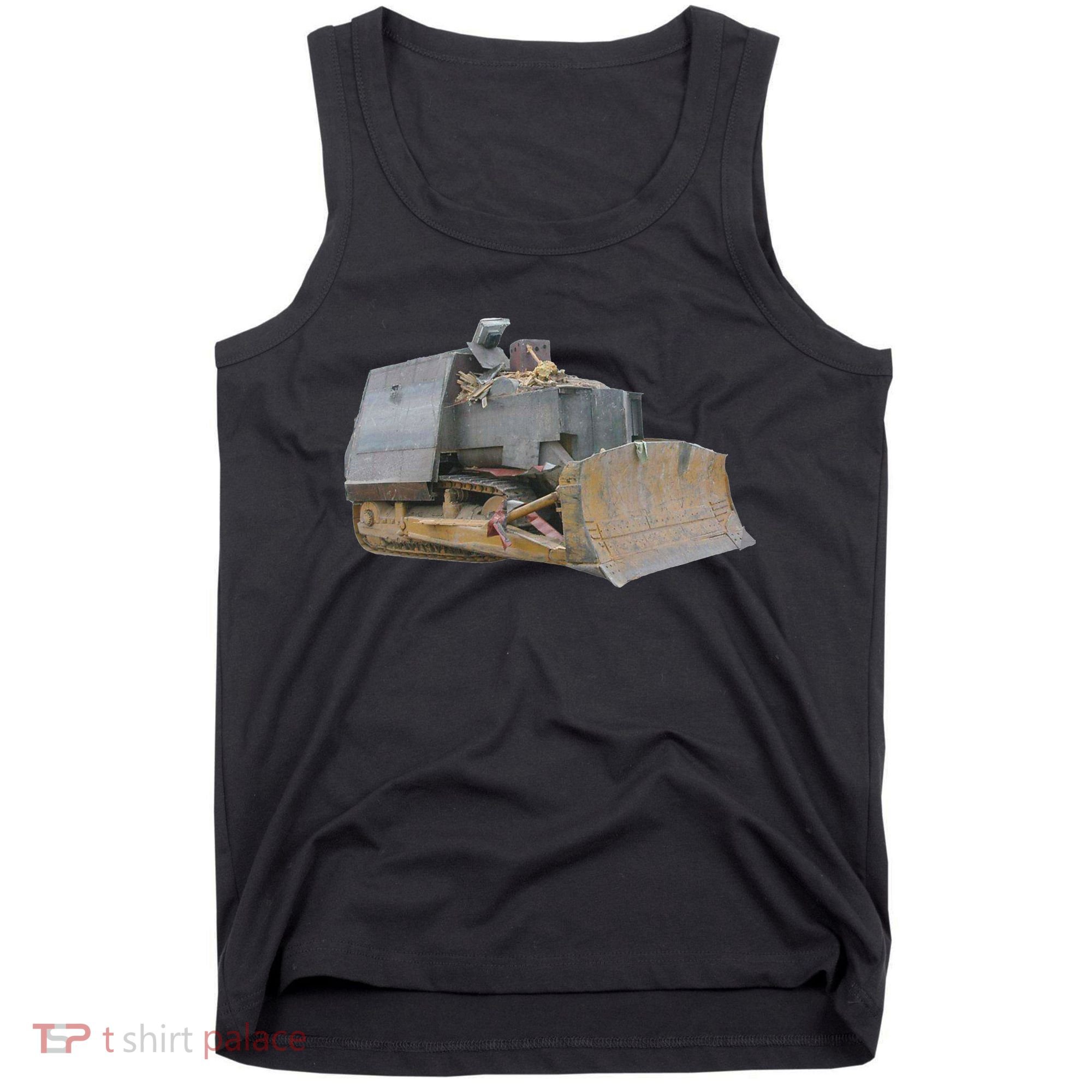 Killdozer Libertarian Dtom Tread Bulldozer Tractor Excavator Tank Top