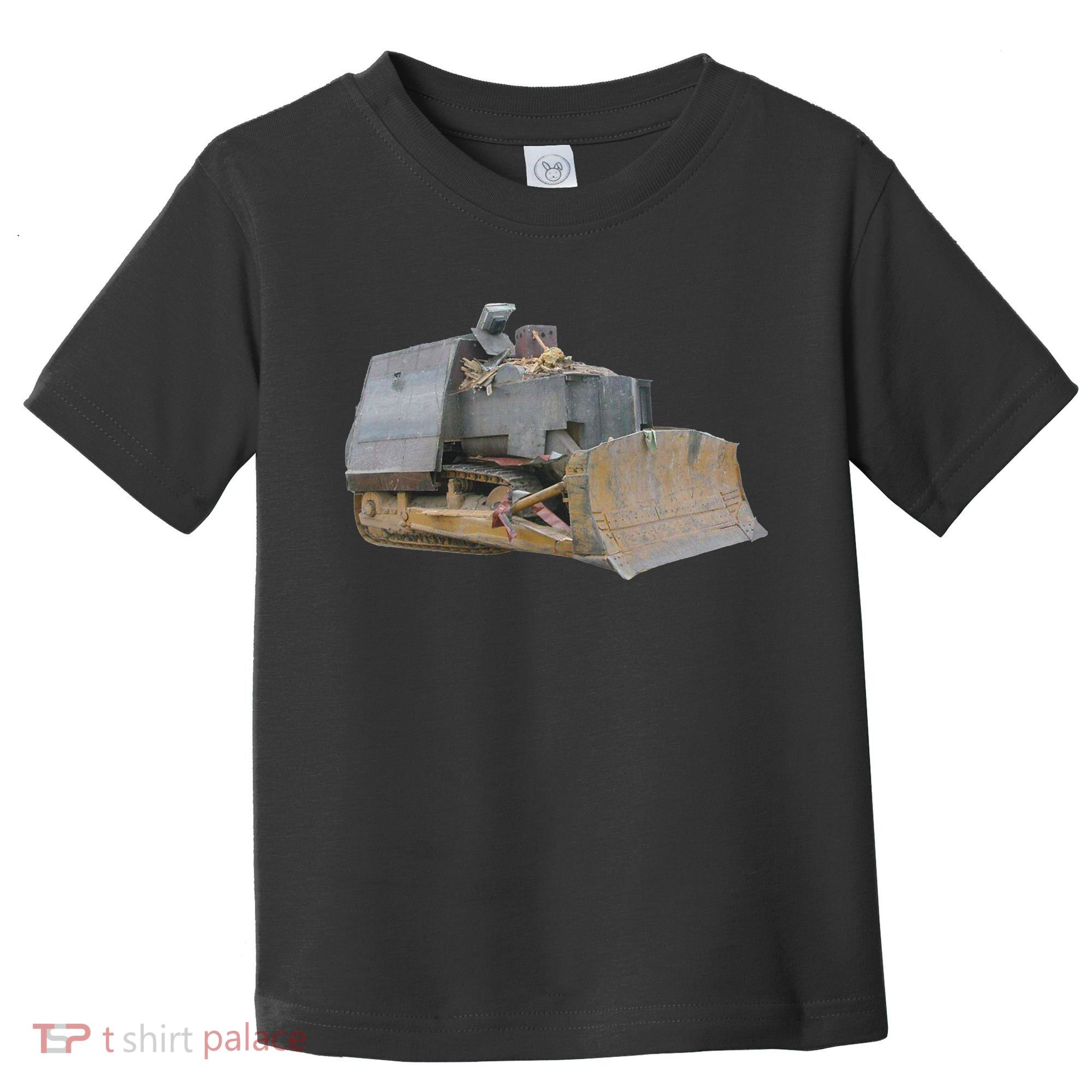 Killdozer Libertarian Dtom Tread Bulldozer Tractor Excavator Toddler T-Shirt