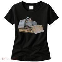 Killdozer Libertarian Dtom Tread Bulldozer Tractor Excavator Women's T-Shirt thumb 0