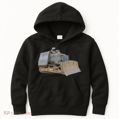 Killdozer Libertarian Dtom Tread Bulldozer Tractor Excavator Kids Hoodie