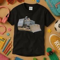 Killdozer Libertarian Dtom Tread Bulldozer Tractor Excavator Kids T-Shirt thumb 3