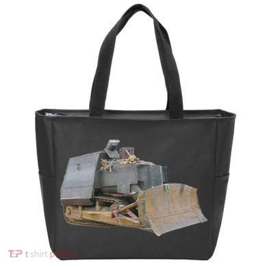 Killdozer Libertarian Dtom Tread Bulldozer Tractor Excavator Tote Bag