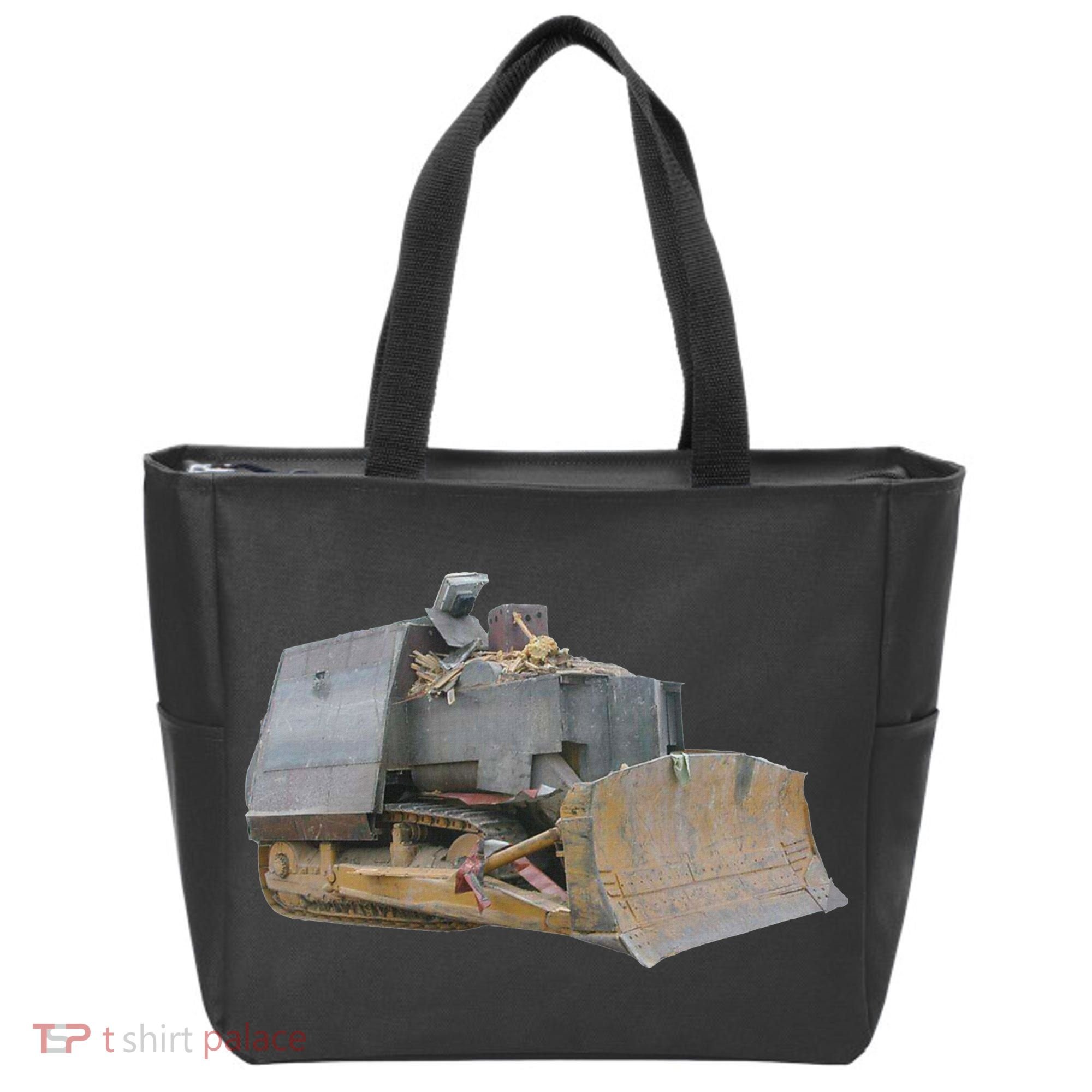 Killdozer Libertarian Dtom Tread Bulldozer Tractor Excavator Tote Bag