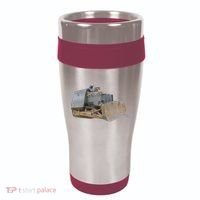 Killdozer Libertarian Dtom Tread Bulldozer Tractor Excavator 16oz Travel Tumbler thumb 0
