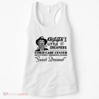 Krueger’S Little Dreamers Sweet Dreams Freddy Halloween Women's Tank Top thumb 0