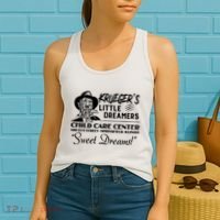 Krueger’S Little Dreamers Sweet Dreams Freddy Halloween Women's Tank Top thumb 2