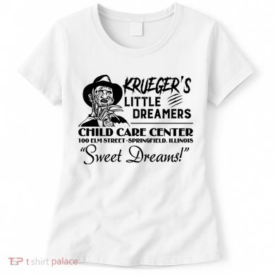 Krueger’S Little Dreamers Sweet Dreams Freddy Halloween Women's T-Shirt