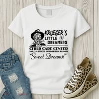 Krueger’S Little Dreamers Sweet Dreams Freddy Halloween Women's T-Shirt thumb 3