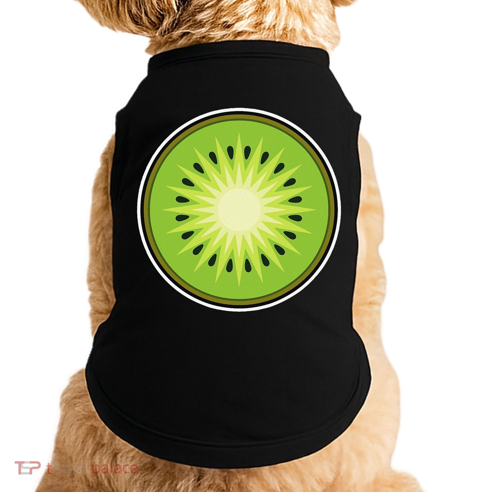 Kiwi Lazy DIY Halloween Costume Funny Tropical Sliced Fruit Doggie Tank