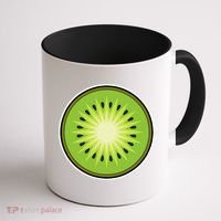 Kiwi Lazy DIY Halloween Costume Funny Tropical Sliced Fruit Coffee Mug thumb 1