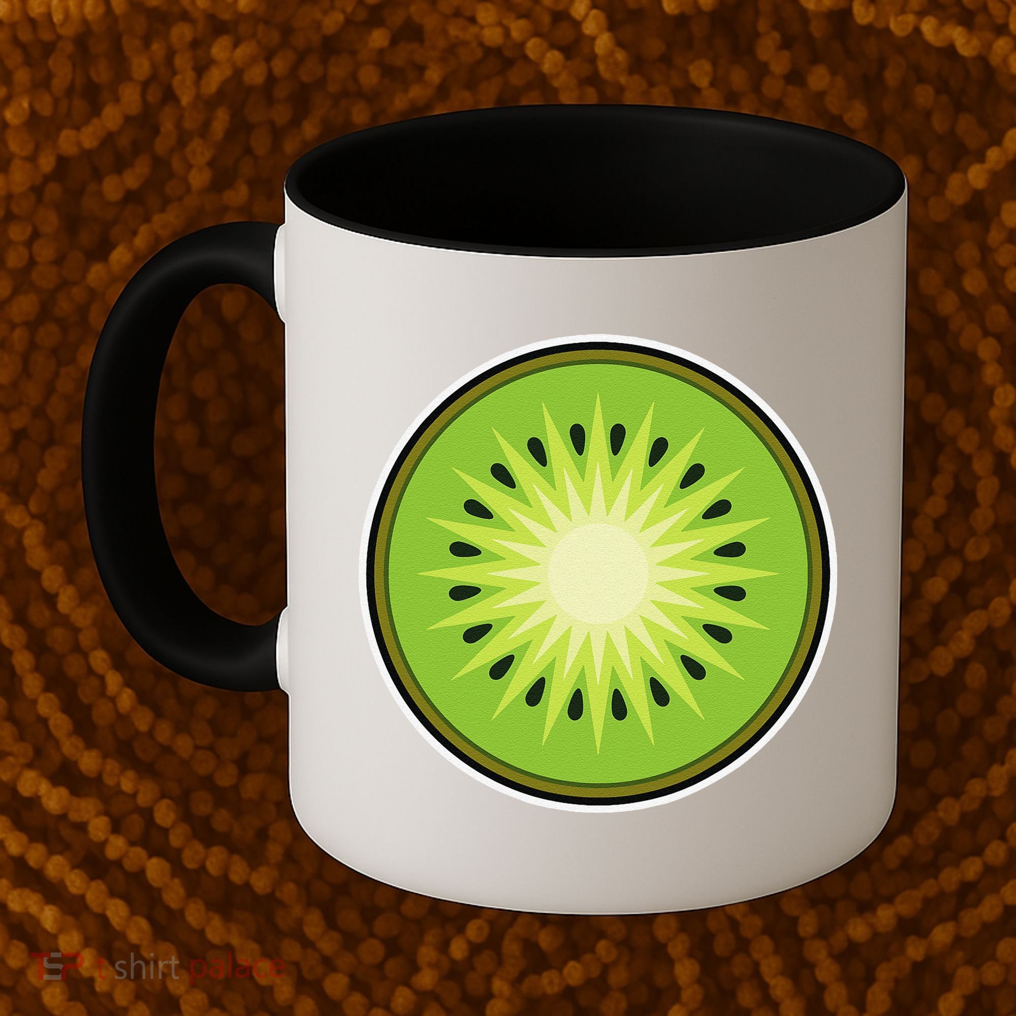 Kiwi Lazy DIY Halloween Costume Funny Tropical Sliced Fruit Coffee Mug