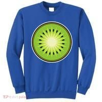 Kiwi Lazy DIY Halloween Costume Funny Tropical Sliced Fruit Sweatshirt thumb 0