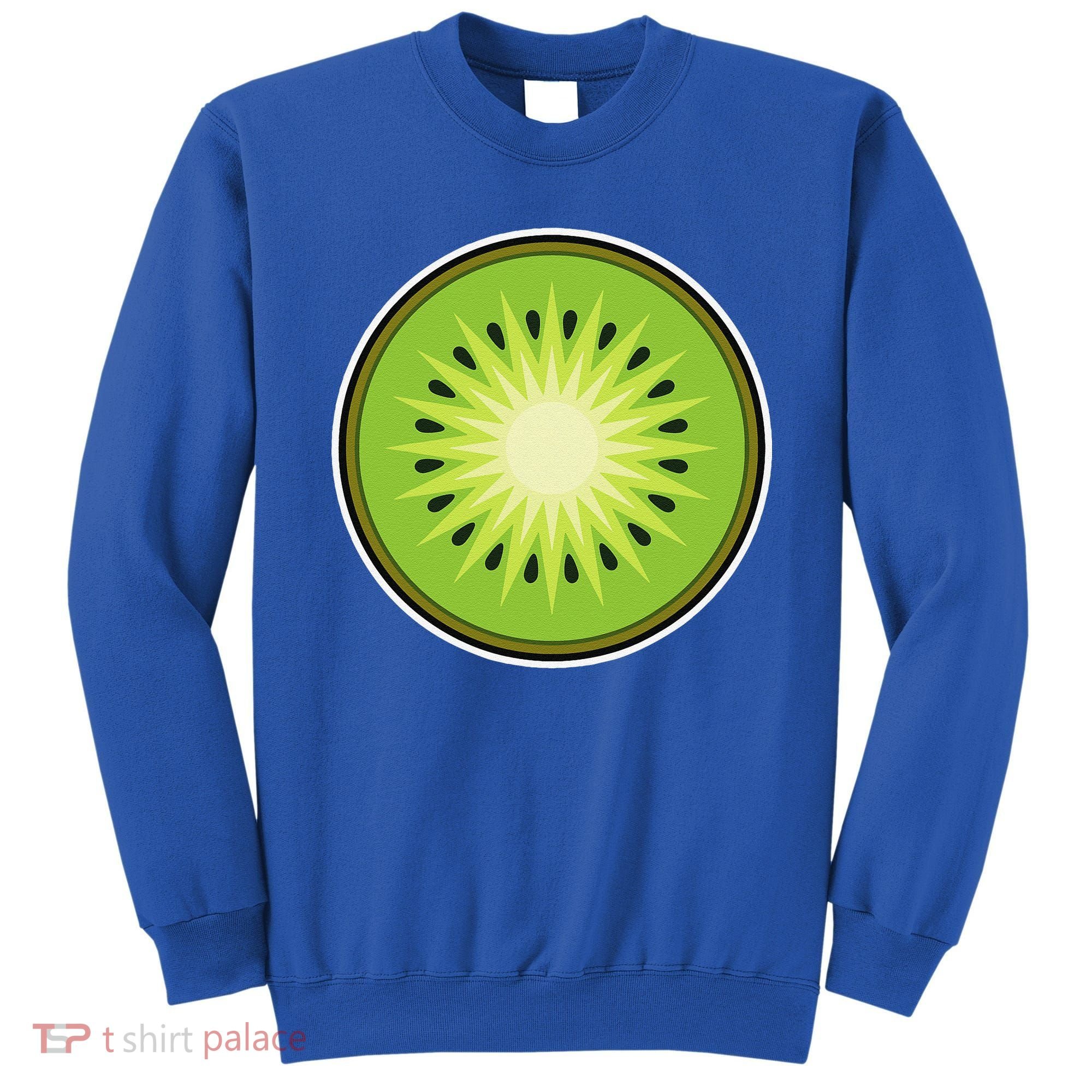 Kiwi Lazy DIY Halloween Costume Funny Tropical Sliced Fruit Sweatshirt
