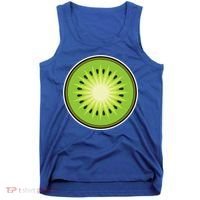 Kiwi Lazy DIY Halloween Costume Funny Tropical Sliced Fruit Tank Top thumb 0