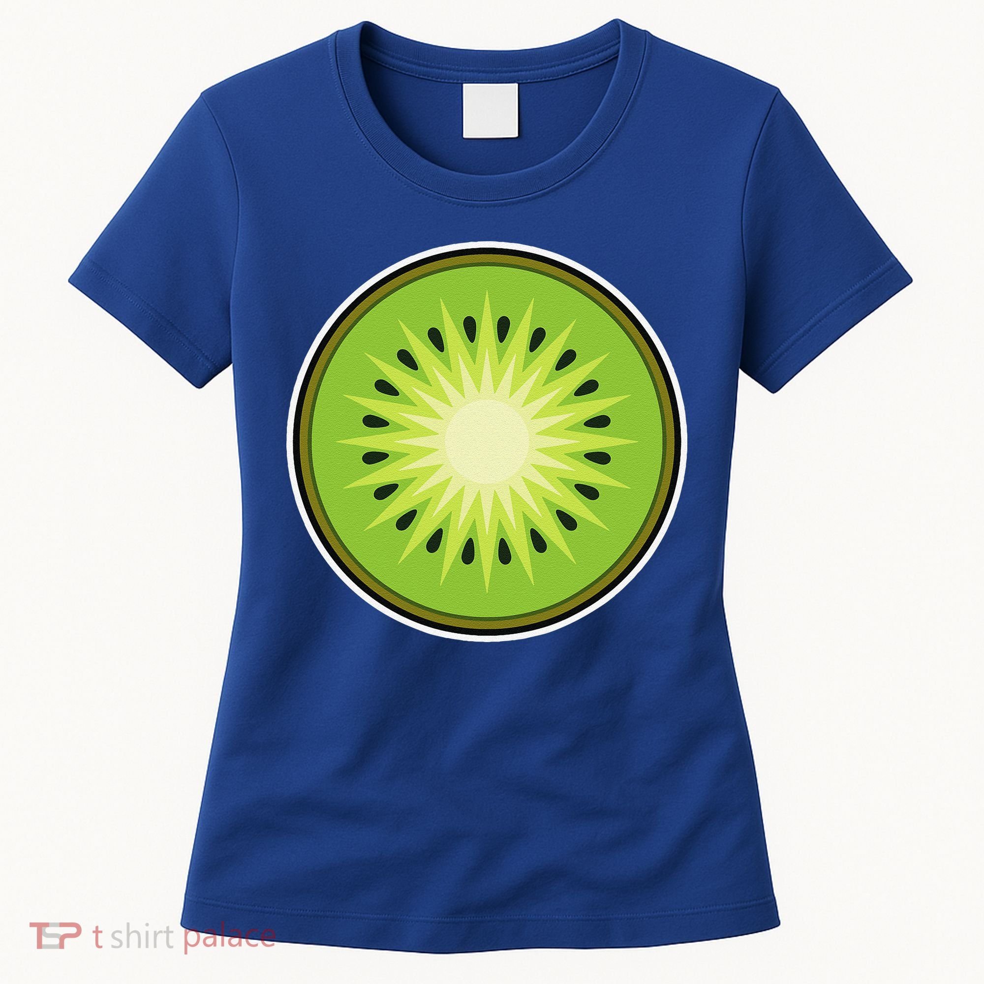 Kiwi Lazy DIY Halloween Costume Funny Tropical Sliced Fruit Women's T-Shirt