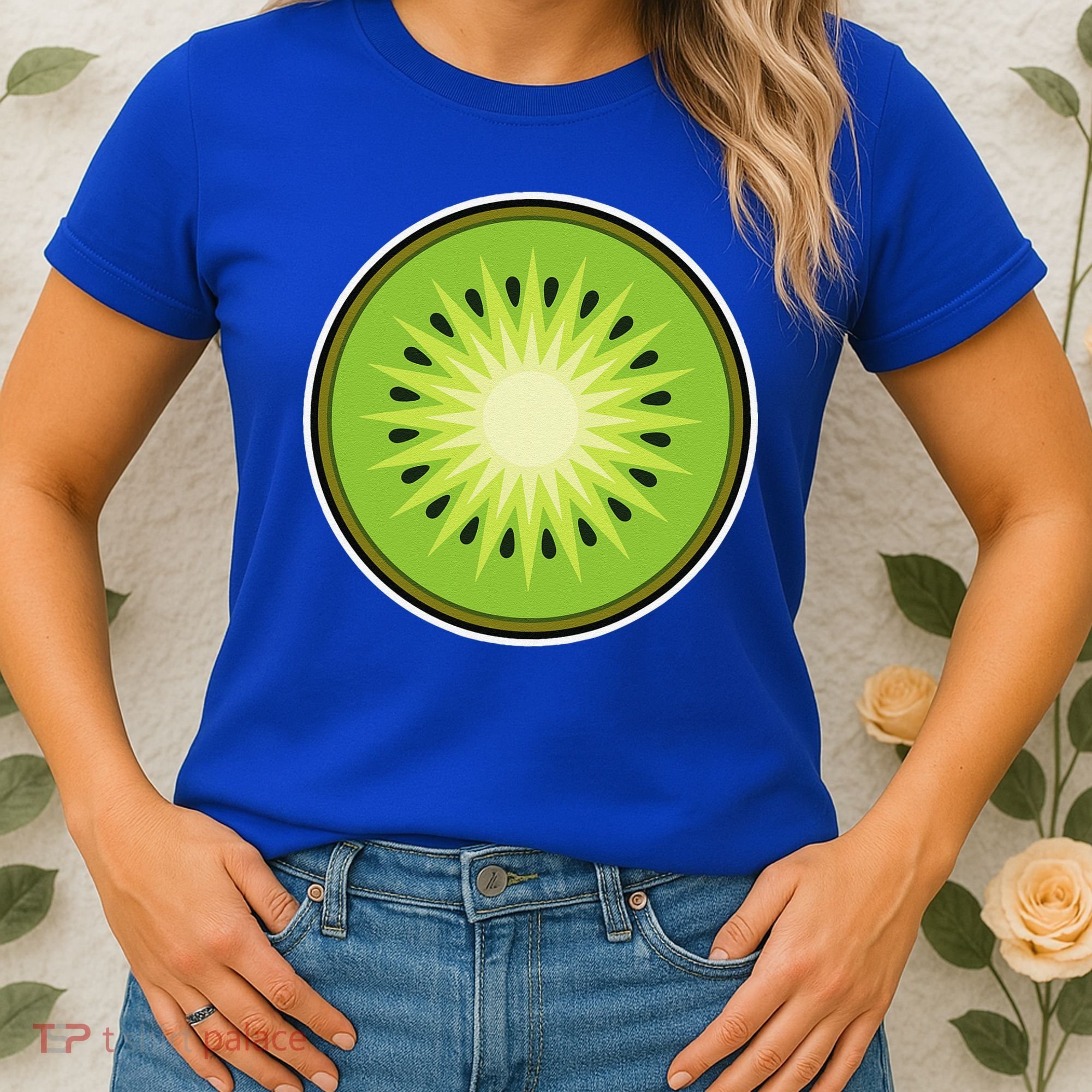 Kiwi Lazy DIY Halloween Costume Funny Tropical Sliced Fruit Women's T-Shirt