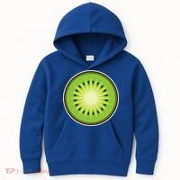 Kiwi Lazy DIY Halloween Costume Funny Tropical Sliced Fruit Kids Hoodie thumb 0