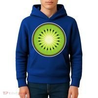 Kiwi Lazy DIY Halloween Costume Funny Tropical Sliced Fruit Kids Hoodie thumb 4