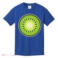 Kiwi Lazy DIY Halloween Costume Funny Tropical Sliced Fruit Kids T-Shirt thumb 0