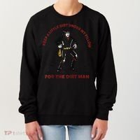 Keep Little Dirt Under My Pillow For The Dirt Man Raglan Baseball Women's Sweatshirt thumb 0