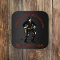 Keep Little Dirt Under My Pillow For The Dirt Man Raglan Baseball Coaster thumb 0