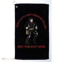 Keep Little Dirt Under My Pillow For The Dirt Man Raglan Baseball Golf Towel thumb 0