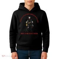 Keep Little Dirt Under My Pillow For The Dirt Man Raglan Baseball Kids Hoodie thumb 4