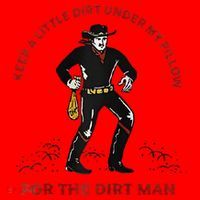 Keep Little Dirt Under My Pillow For The Dirt Man Raglan Baseball Santa Hat thumb 1