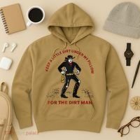 Keep Little Dirt Under My Pillow For The Dirt Man Raglan Baseball Hoodie thumb 3
