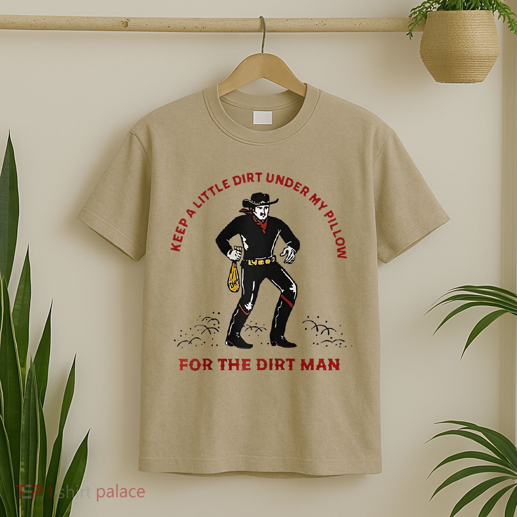Keep Little Dirt Under My Pillow For The Dirt Man Raglan Baseball T-Shirt