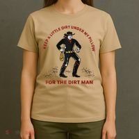 Keep Little Dirt Under My Pillow For The Dirt Man Raglan Baseball T-Shirt thumb 4