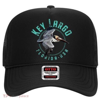 Key Largo Florida Pelican Design Hat
