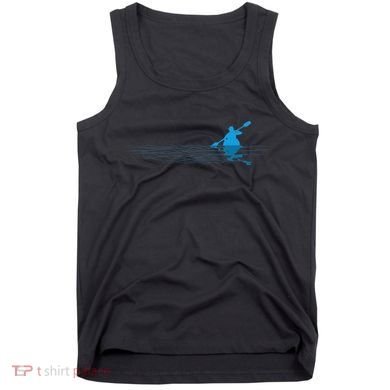 Kayak Love Kayaking Paddle Kayaker Paddling Silhouette Tank Top
