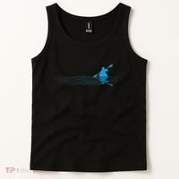 Kayak Love Kayaking Paddle Kayaker Paddling Silhouette Tank Top thumb 2