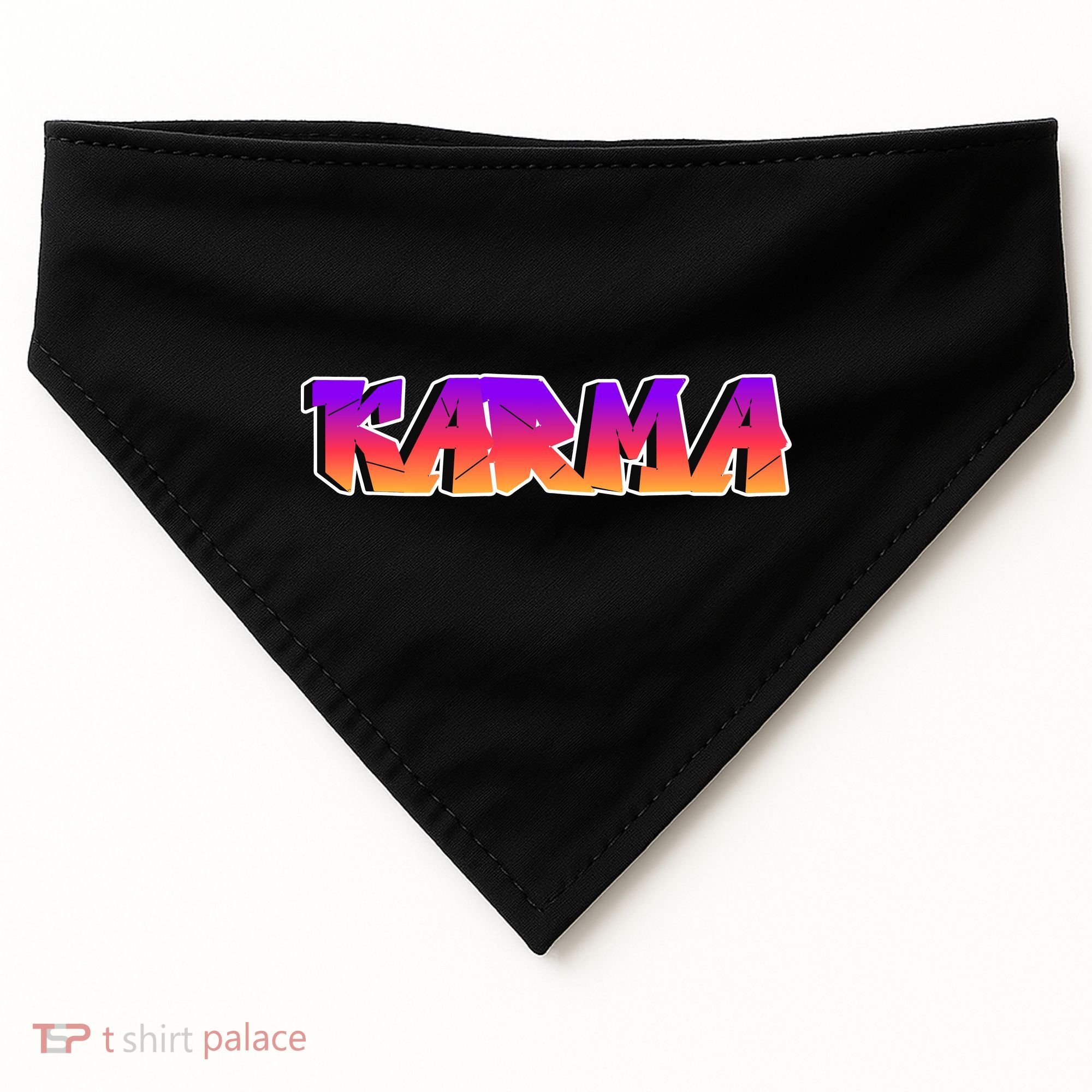 Karma Logo USA-Made Doggie Bandana