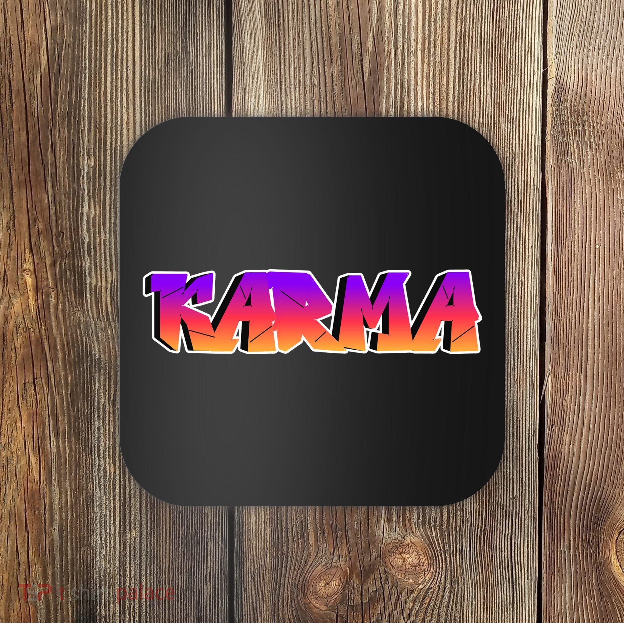 Karma Logo Coaster