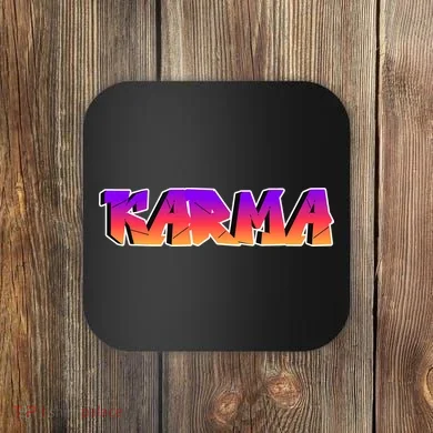 Karma Logo Coaster