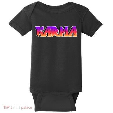 Karma Logo Baby Bodysuit