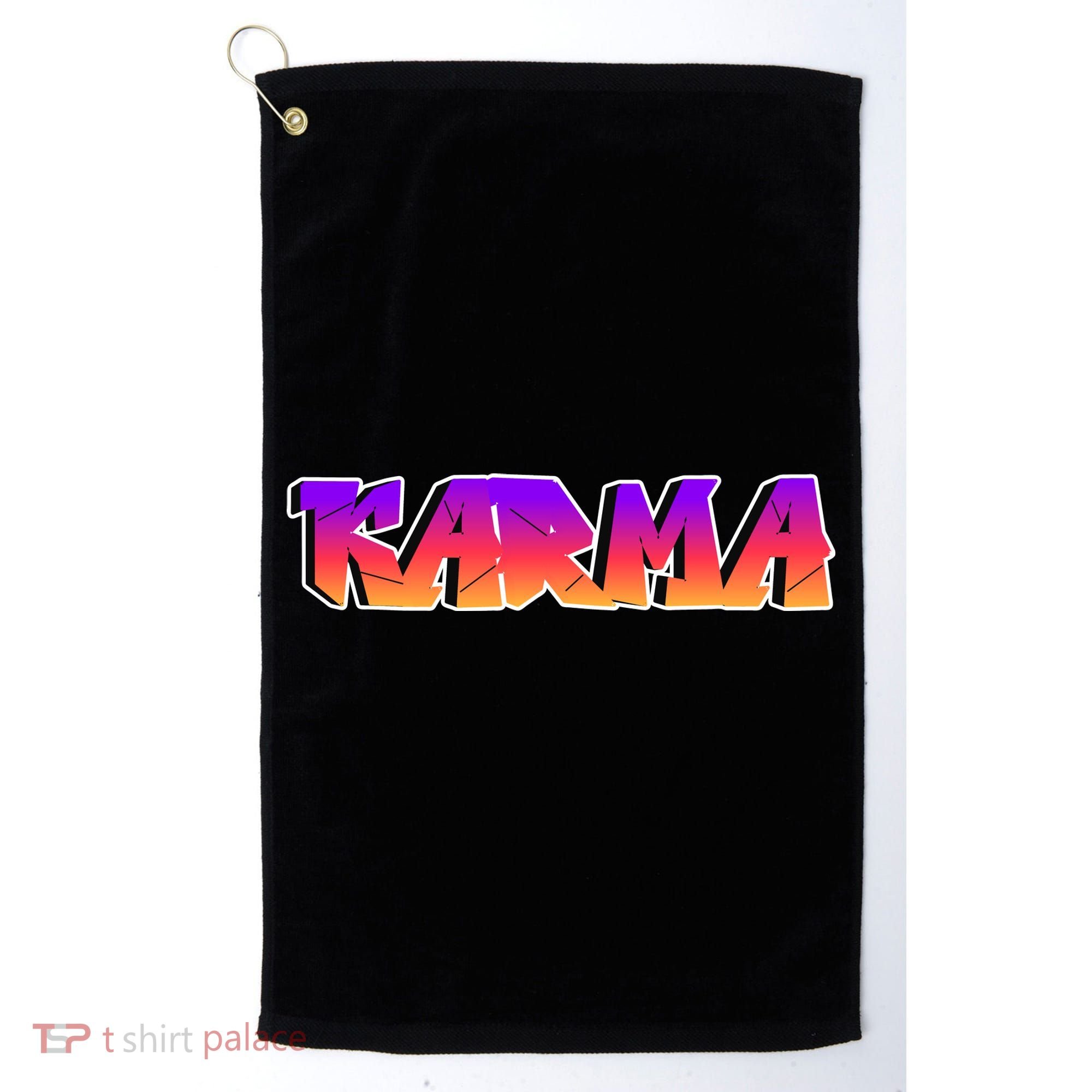 Karma Logo Golf Towel