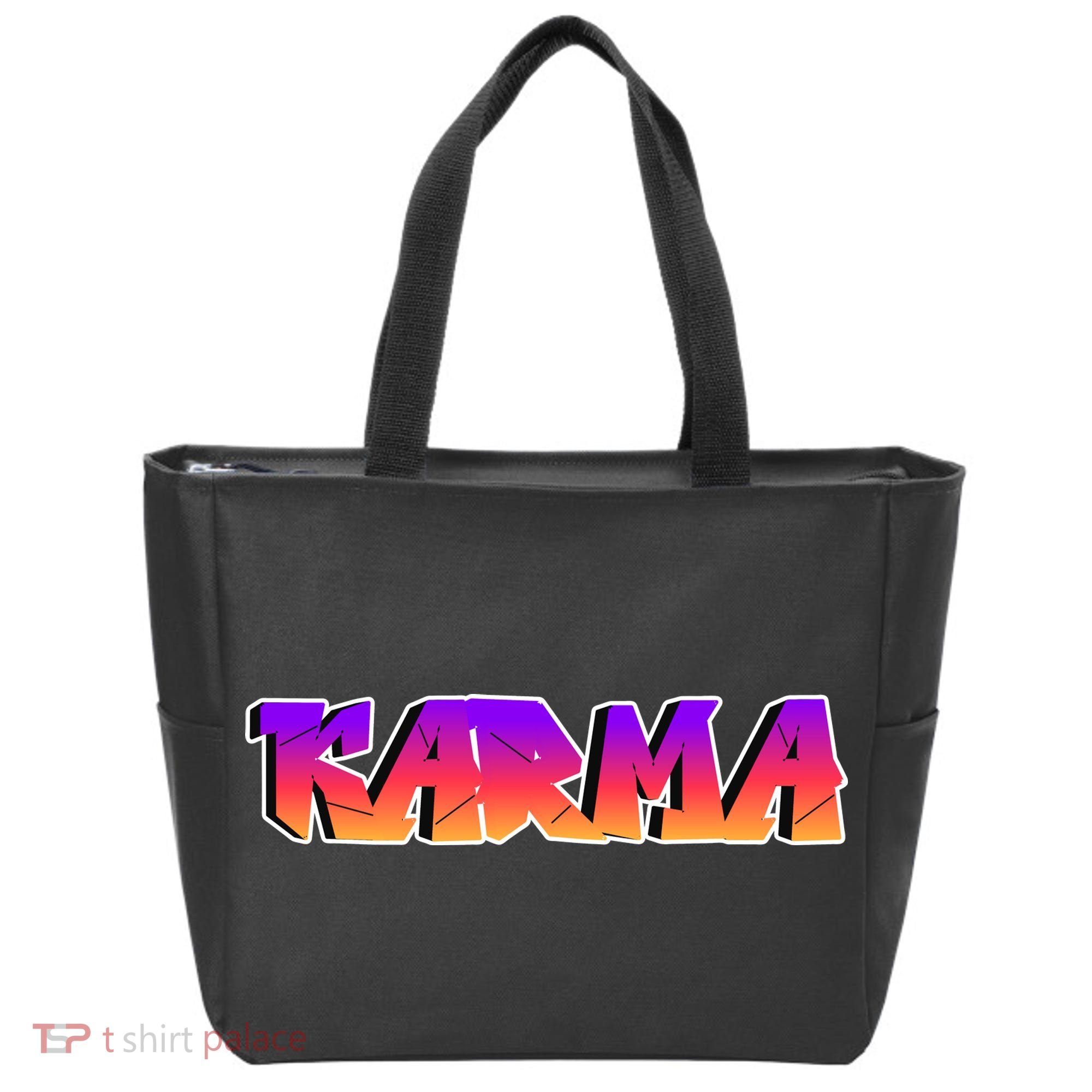 Karma Logo Tote Bag