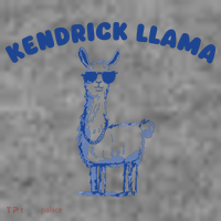 Kendrick Llama Toddler Hoodie thumb 2