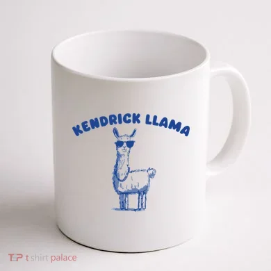 Kendrick Llama Coffee Mug back