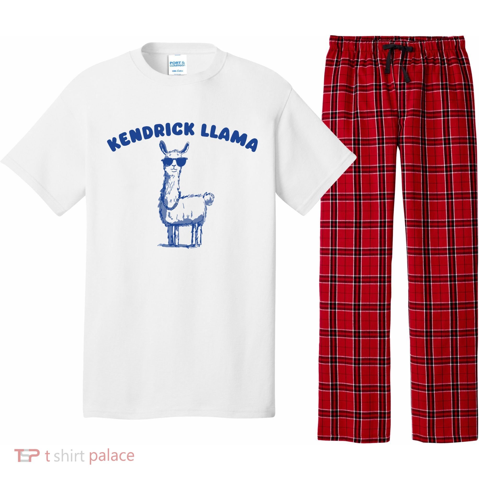 Kendrick Llama Pajama Set