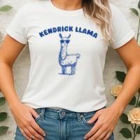 Kendrick Llama Women's T-Shirt thumb 2