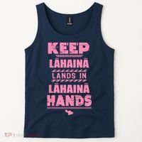 Keep Lahaina Lands In Lahaina Hands Pray For Maui Hawaii Tank Top thumb 2