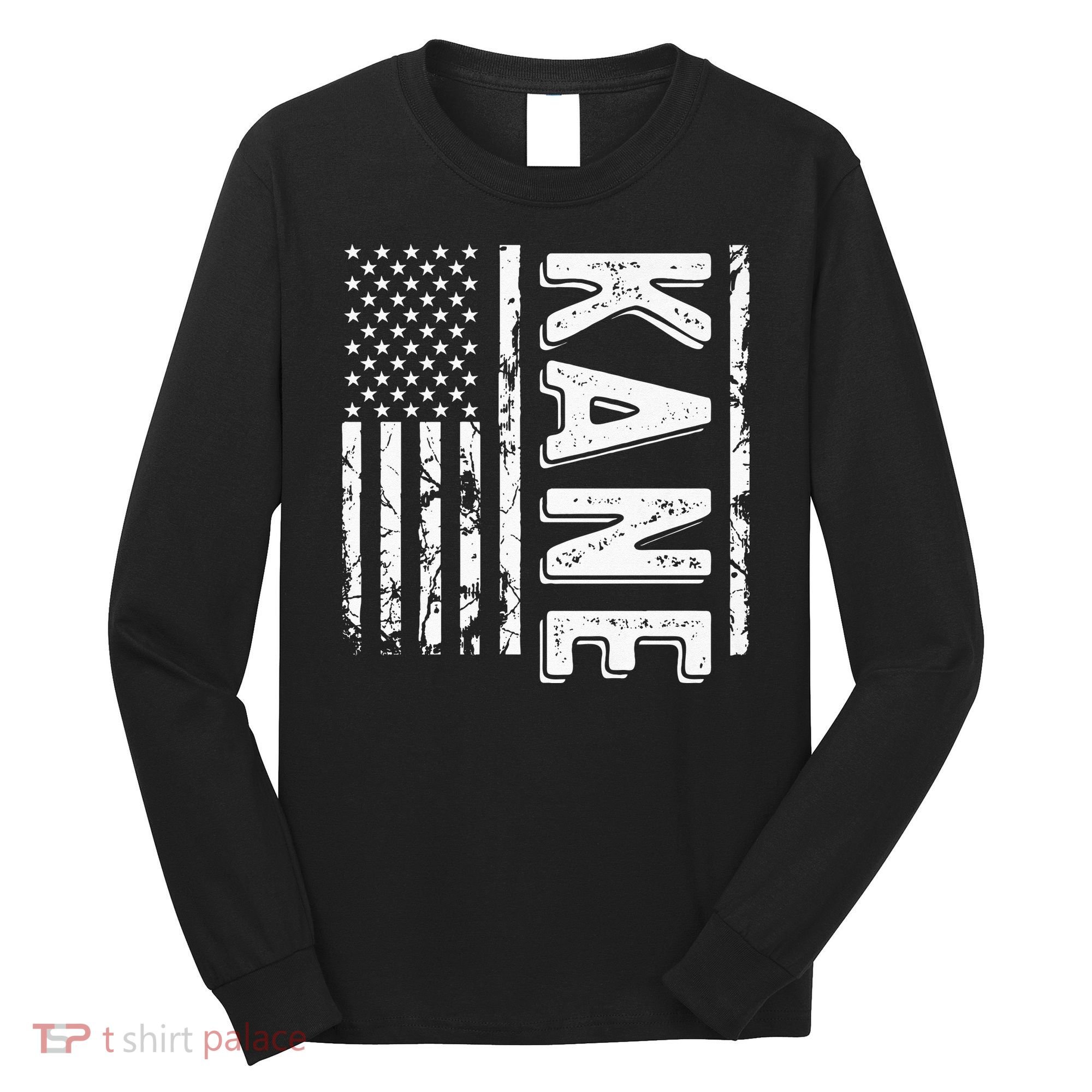 Kane Last Name Funny Surname Team Kane Family Long Sleeve Shirt