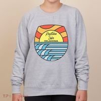 Keystone Lake Oklahoma Ok Sunset Vacation Souvenir Women's Sweatshirt thumb 0