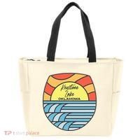Keystone Lake Oklahoma Ok Sunset Vacation Souvenir Tote Bag thumb 0