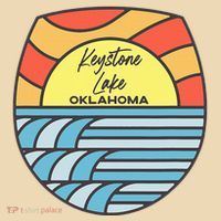 Keystone Lake Oklahoma Ok Sunset Vacation Souvenir Tote Bag thumb 4