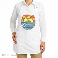 Keystone Lake Oklahoma Ok Sunset Vacation Souvenir Apron thumb 2